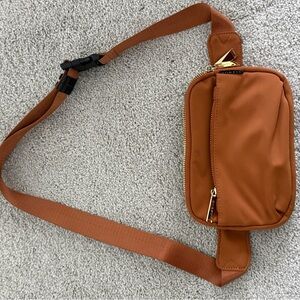 Elegant Tan Belt Bag